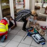 Räumungsübung - Brand in der Volksschule Radenthein