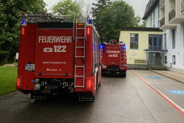 HFW Bad Ischl: Brandmeldealarm im Lauffnerwaldweg