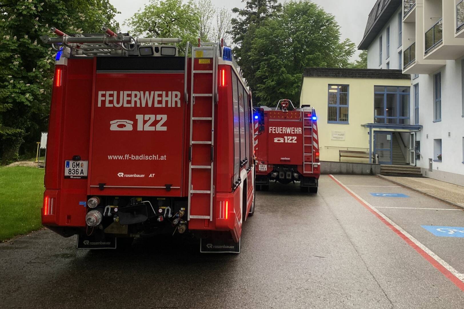 HFW Bad Ischl: Brandmeldealarm im Lauffnerwaldweg