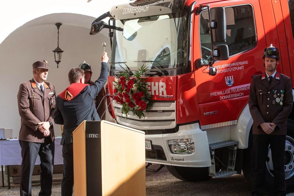 FF Donnersbach: Florianitag des Abschnitts Irdning