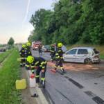 BFKDO Jennersdorf: Verkehrsunfall bei Heiligenkreuz