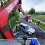 Verkehrsunfall bei Heiligenkreuz