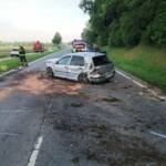 Verkehrsunfall bei Heiligenkreuz