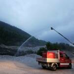 Atemschutzübung bei der Firma Calmit