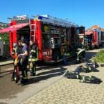 Gebäudebrand entpuppt sich als Zimmerbrand