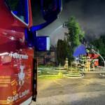 Großbrand - Alarmstufe 4 in Göming