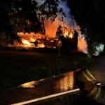 Großbrand mit Alarmstufe 4 in der Gemeinde Göming im Bezirk Flachgau