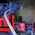 Großbrand mit Alarmstufe 4 in der Gemeinde Göming im Bezirk Flachgau