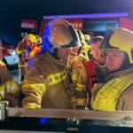 Großbrand mit Alarmstufe 4 in der Gemeinde Göming im Bezirk Flachgau