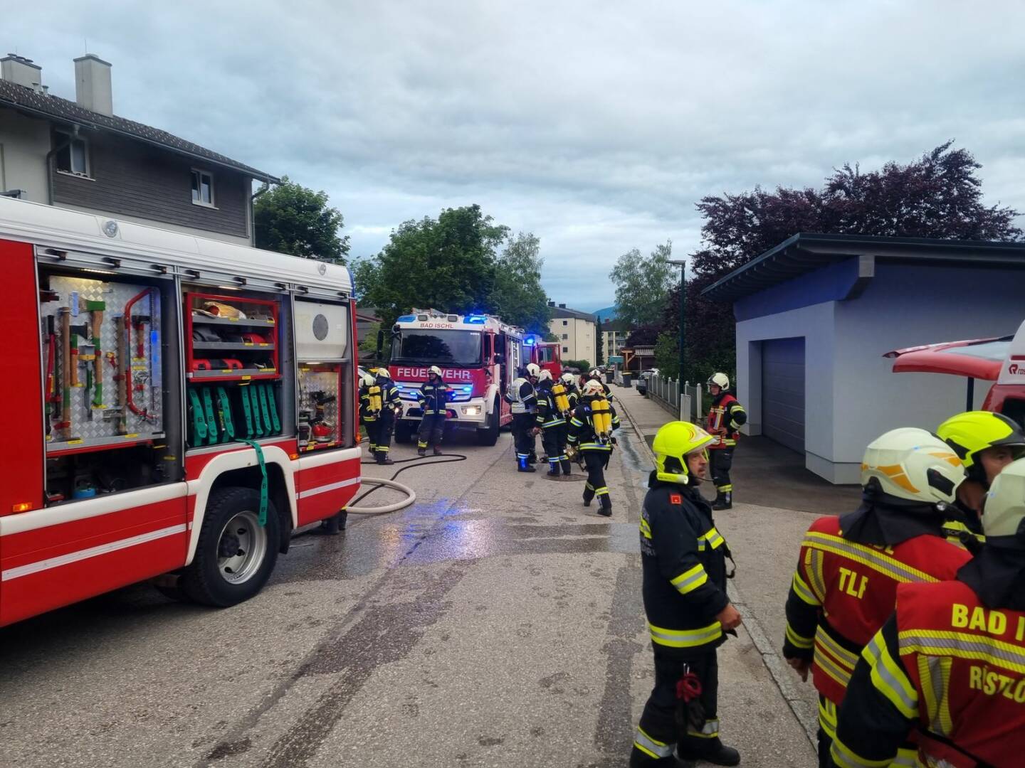 HFW Bad Ischl: Brandverdacht entpuppt sich als Kellerbrand
