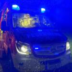 Dachstuhlbrand Alarmstufe2 Lindenhofsiedlung