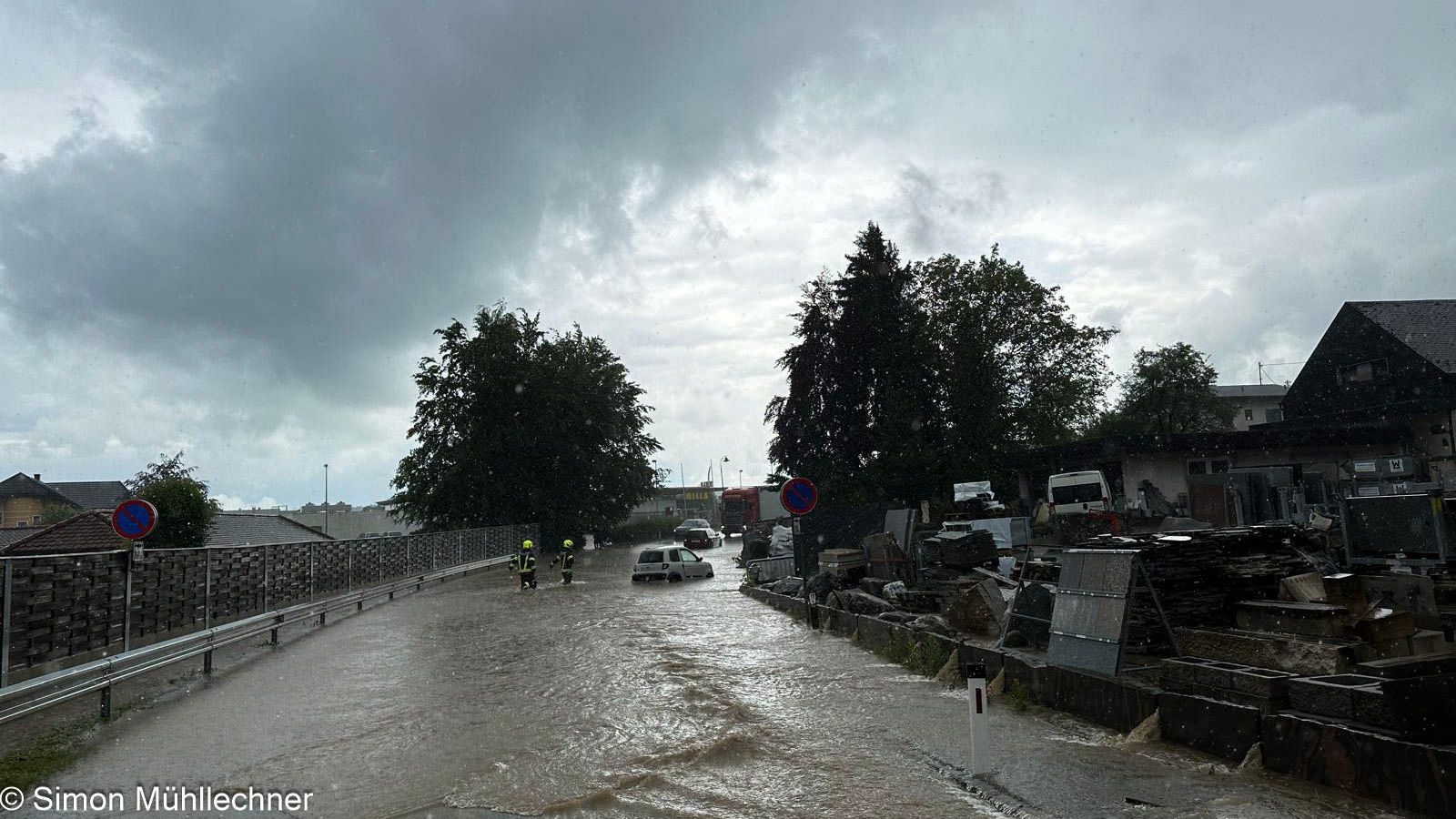 AFK Frankenmarkt: Schweres Unwetter über Frankenburg