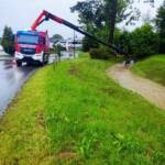 Schweres Unwetter über Frankenburg