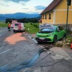 Verkehrsunfall zwischen zwei Fahrzeugen