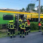 Personenzug in Ebenfurth entgleist