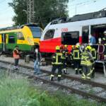 Personenzug in Ebenfurth entgleist