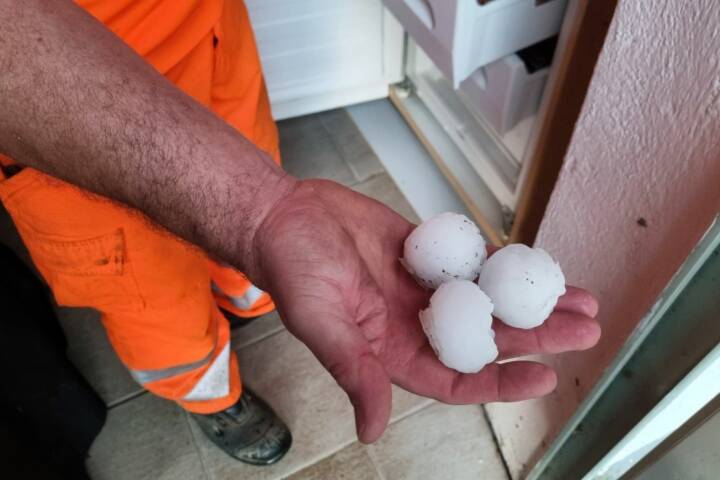 BFV Deutschlandsberg: Heftiges Hagelunwetter im Bezirk