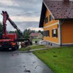 Heftiges Hagelunwetter sorgt für Großeinsatz der Feuerwehren im Bezirk Deutschlandsberg