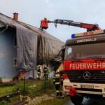 Heftiges Hagelunwetter sorgt für Großeinsatz der Feuerwehren im Bezirk Deutschlandsberg