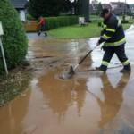 Heftiges Hagelunwetter sorgt für Großeinsatz der Feuerwehren im Bezirk Deutschlandsberg
