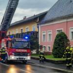 Heftiges Hagelunwetter sorgt für Großeinsatz der Feuerwehren im Bezirk Deutschlandsberg
