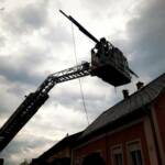 Heftiges Hagelunwetter sorgt für Großeinsatz der Feuerwehren im Bezirk Deutschlandsberg