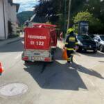 Ölspur in der Rosenkranzgasse