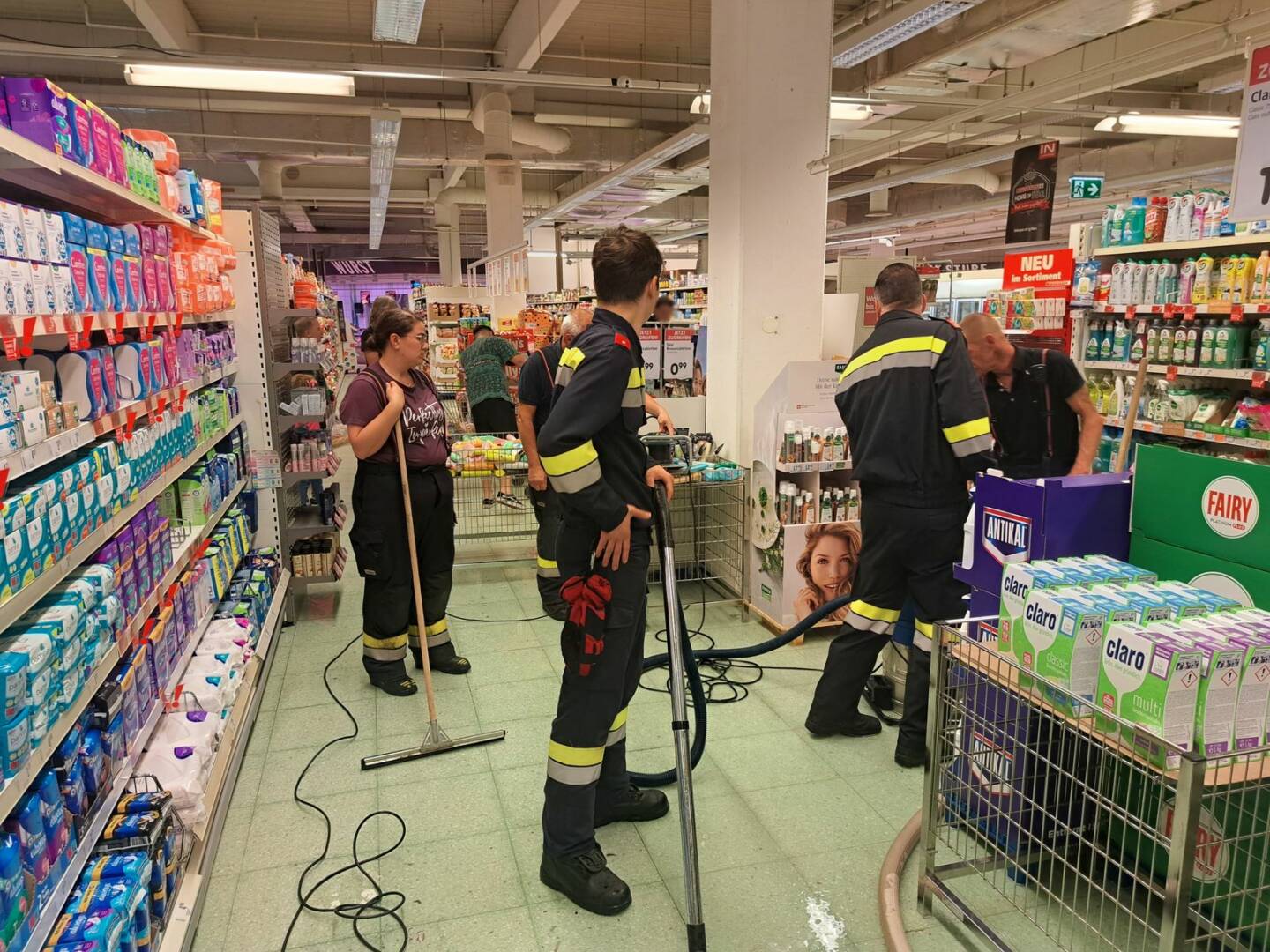 FF Kapfenberg-Diemlach: Mehrere Einsätze nach Unwetter