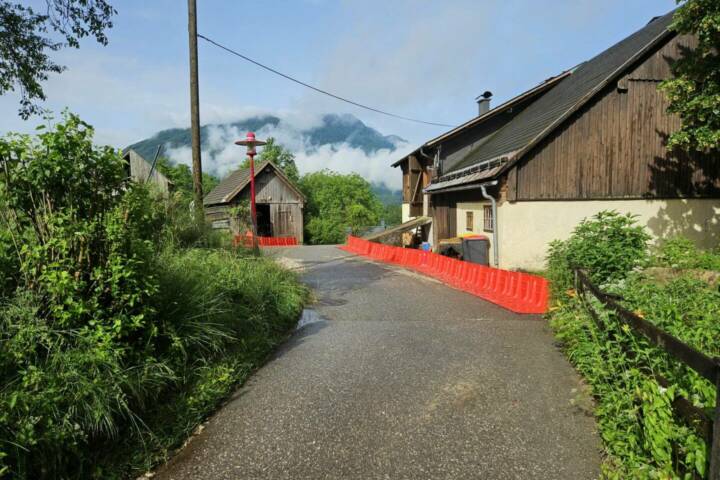 HFW Bad Ischl: Viele Einsätze nach Starkregen