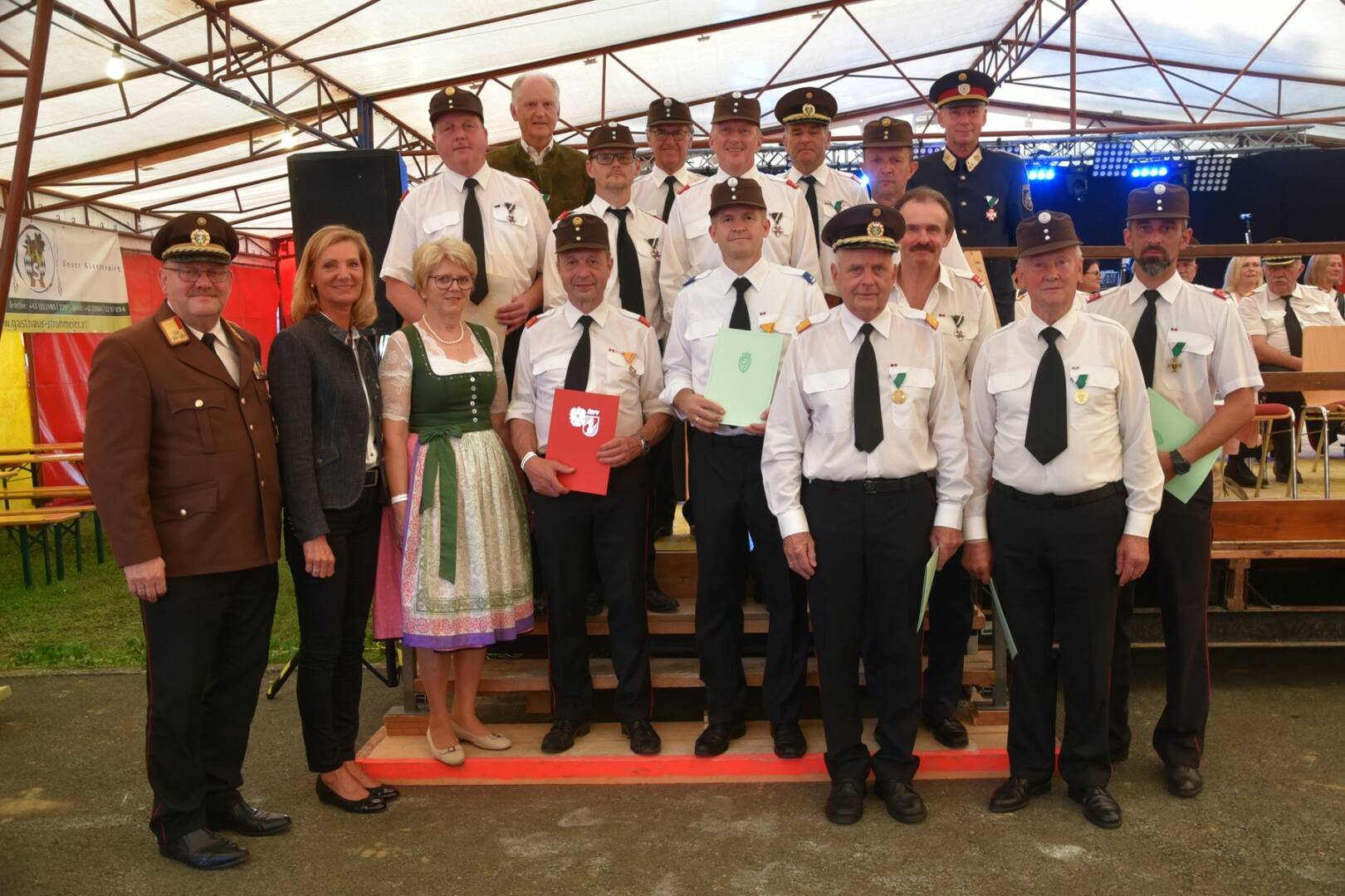 BFV Deutschlandsberg: Bereichsfeuerwehrtag in Tanzelsdorf