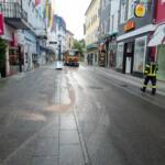 Ölspur im Bad Ischler Stadtgebiet