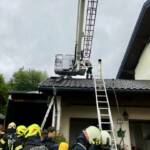 Feuerwehren verhindern Großbrand