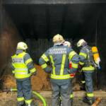 Feuerwehren verhindern Großbrand