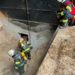 Feuerwehren verhindern Großbrand