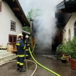 Feuerwehren verhindern Großbrand