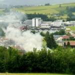 Feuerwehren verhindern Großbrand