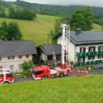 AFKDO Mondsee: Feuerwehren verhindern Großbrand