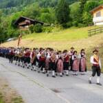 Feuerwehrfest mit Fahrzeug- und Tragkraftspritzensegnung der FF Kaning