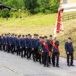 Feuerwehrfest mit Fahrzeug- und Tragkraftspritzensegnung der FF Kaning