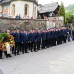 Feuerwehrfest mit Fahrzeug- und Tragkraftspritzensegnung der FF Kaning