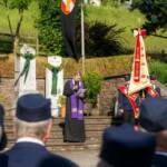 Feuerwehrfest mit Fahrzeug- und Tragkraftspritzensegnung der FF Kaning