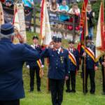 Feuerwehrfest mit Fahrzeug- und Tragkraftspritzensegnung der FF Kaning