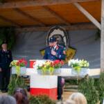 Feuerwehrfest mit Fahrzeug- und Tragkraftspritzensegnung der FF Kaning