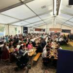 Feuerwehrfest mit Fahrzeug- und Tragkraftspritzensegnung der FF Kaning