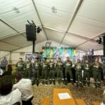 Feuerwehrfest mit Fahrzeug- und Tragkraftspritzensegnung der FF Kaning