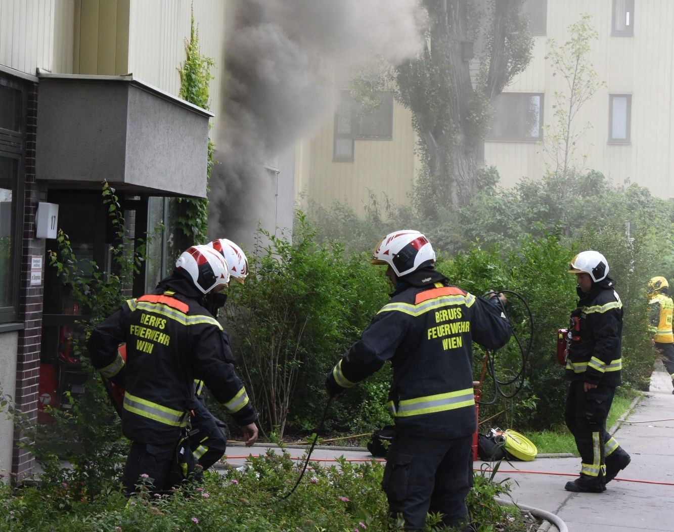 Intensiver Kellerbrand in der Leopoldstadt