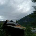 HFW Bad Ischl: Sturmböen deckten Dach in Bad Ischl ab