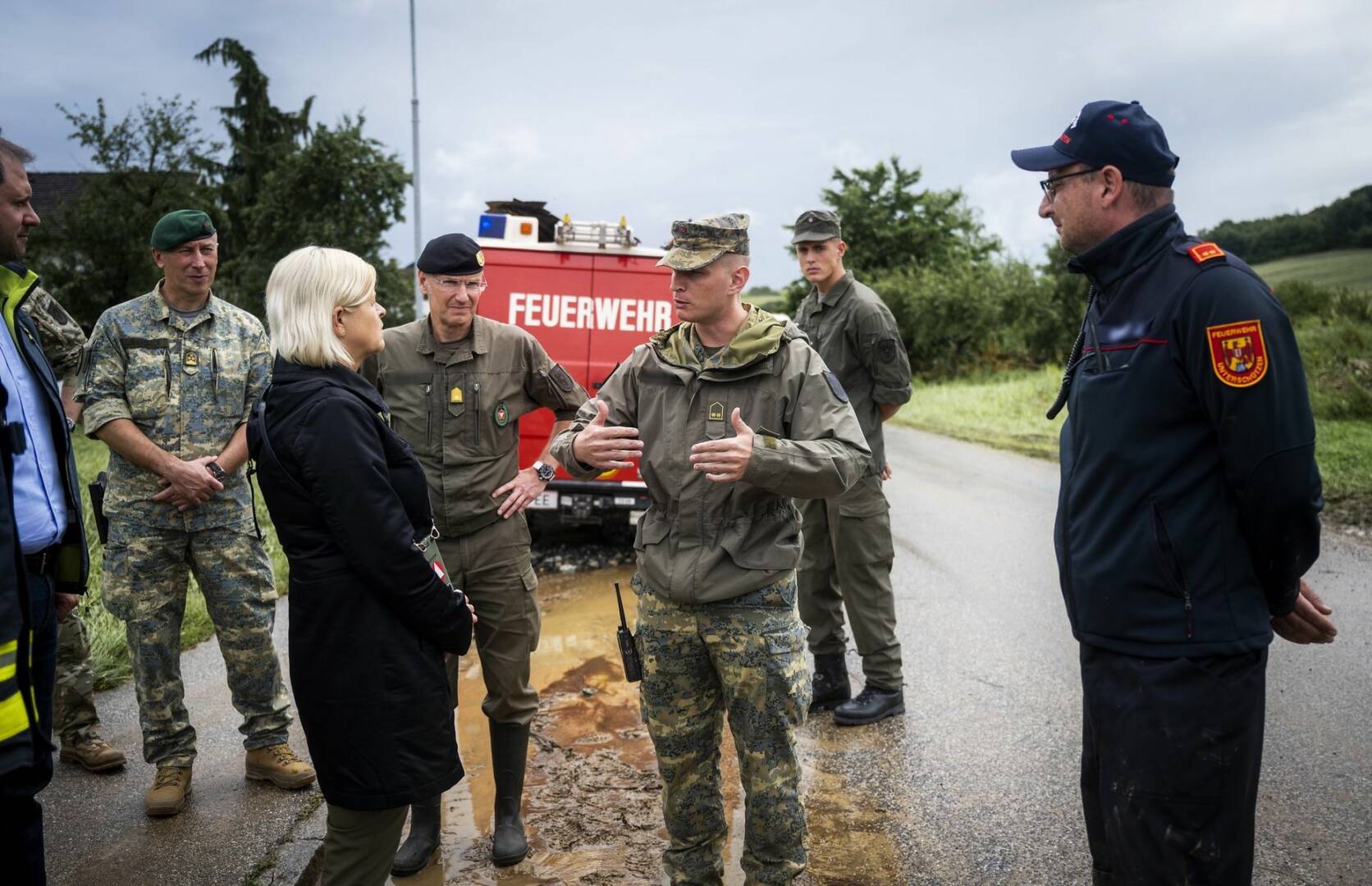 Bundesheer-Katastropheneinsatz: 53 Soldat:innen leisten derzeit Hilfe nach schweren Unwettern