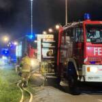 Garagenbrand mit Alarmstufe 2