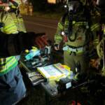 Garagenbrand mit Alarmstufe 2